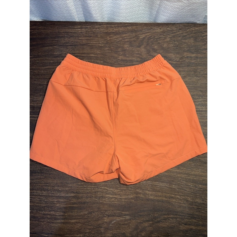 Outdoor Voices Women RECTREK 4" Hiking Shorts Camelia Orange Medium - Picture 5 of 5